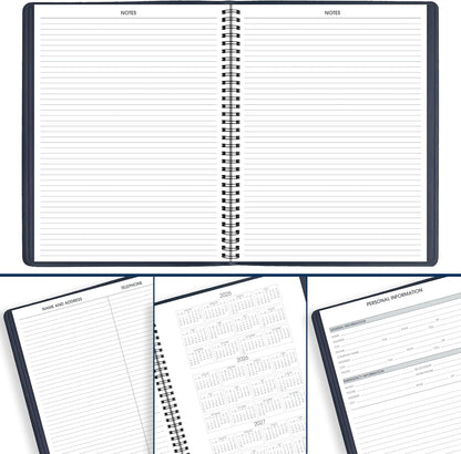 AT-A-GLANCE 2026 Appointment Book Planner, Weekly, 8-1/4" x 11", Large, Black (709500526)