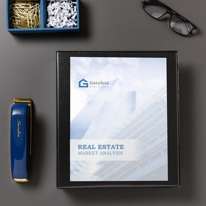 Avery Showcase Standard View 3 Ring Binder, 0.5" Slant Rings, 135-Sheet Capacity, 0.7 Inch Wide Spine, 1 Black Binder, Ideal for Lightweight Organization and Occasional Referencing (19550)