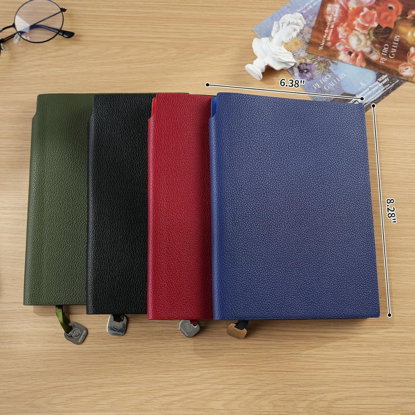 Lined Journal Notebook for Women A5 Softcover Journals for Writing 160 Pages Daily Journaling College Ruled Notebooks for Work School Note Taking, Business 6.38'' X 8.28''