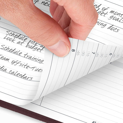 AT-A-GLANCE 2026 Appointment Book Planner, Weekly, 8-1/4" x 11", Large, Black (709500526)