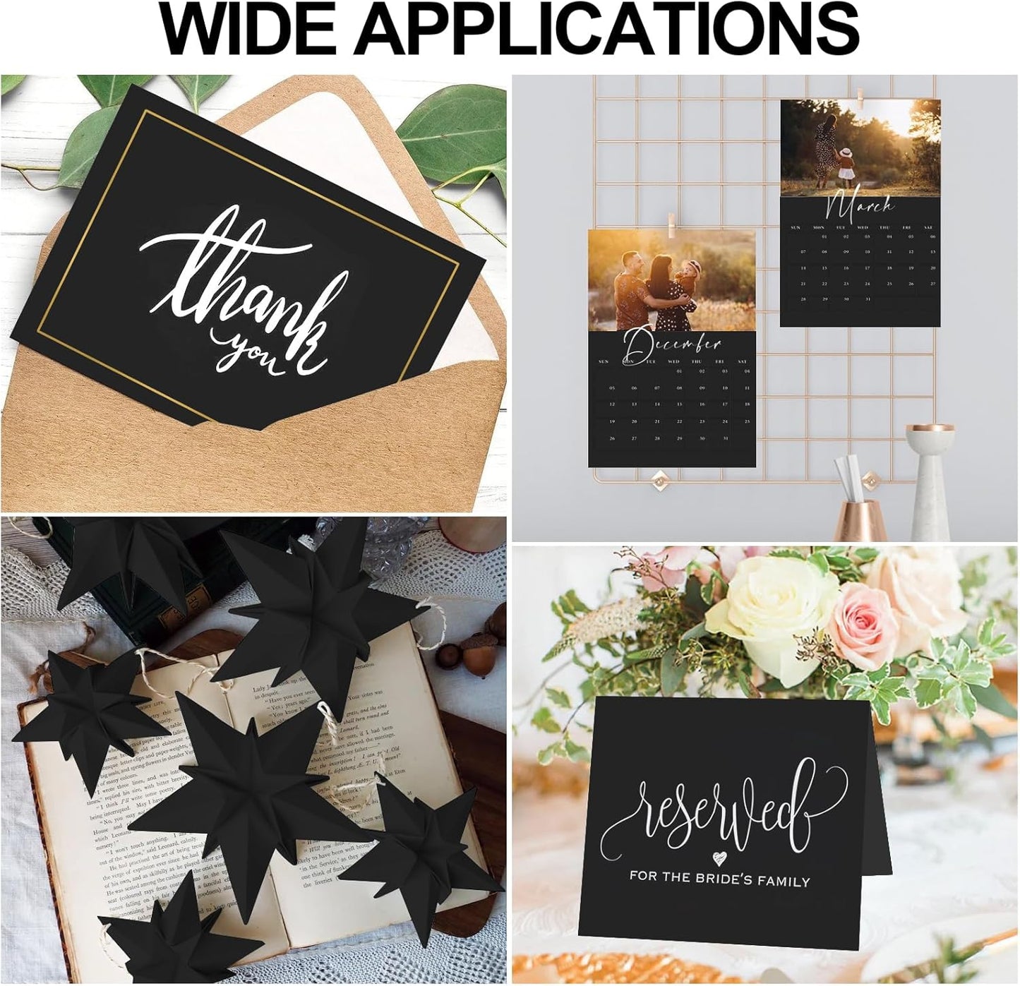 White Cardstock 8.5 x 11, 230gsm Cover Cardstock Paper, 85 Lb Heavy Card Stock for Printer, Card Stock Paper for Invitations, Scrapbooking, Crafts, Diy Cards, Decoration, Drawing (30 Sheets)