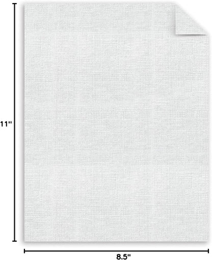 Southworth Z550CK 25% Cotton Linen Business Coverstock White 65 lbs 8-1/2 x 11 100/Box FSC