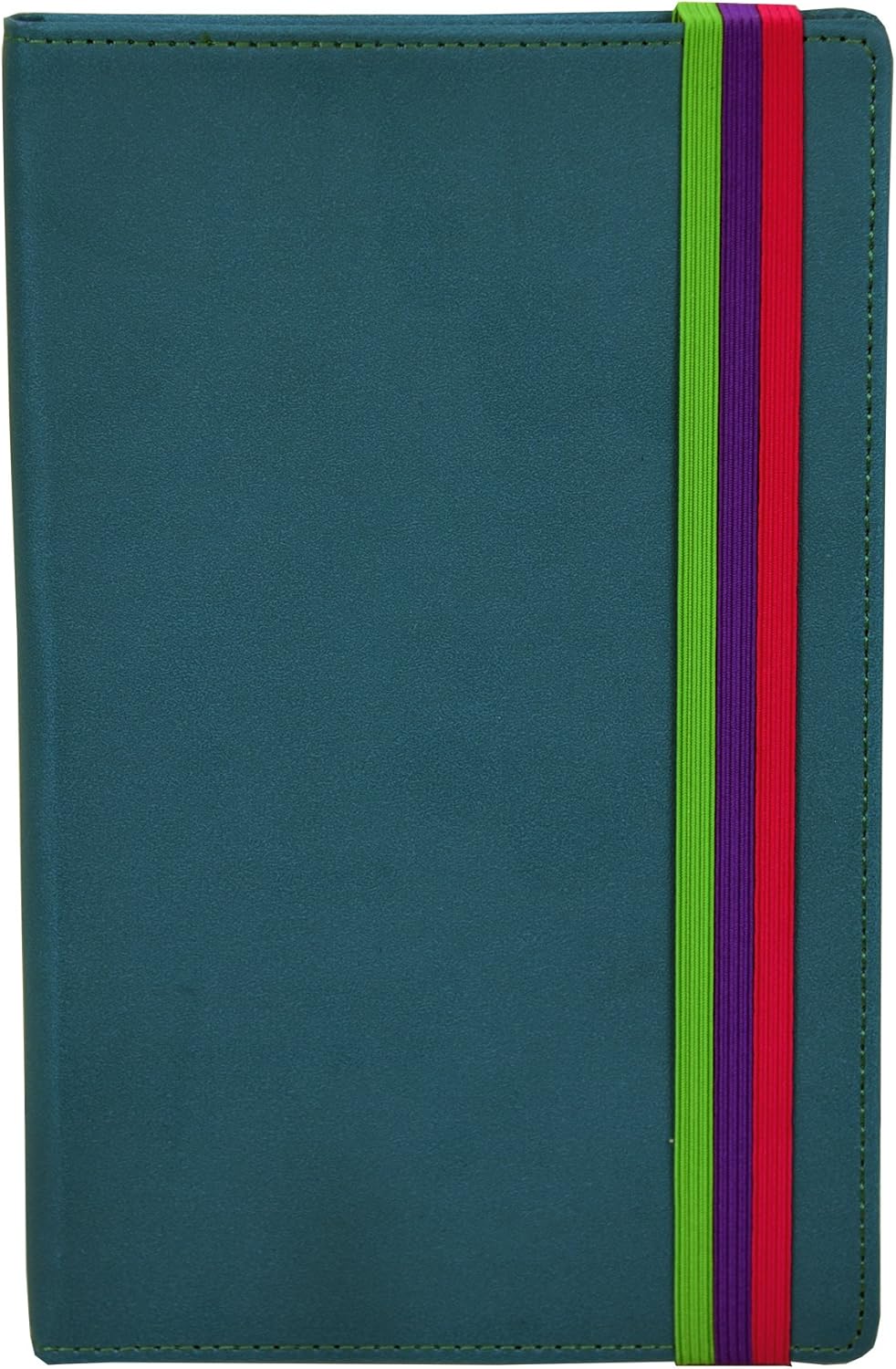 Samsill Large Hardcover Notebook, 240 Lined Notebook Pages, Black, 7.5 x 10 Inch