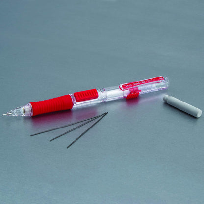 Pentel Quick Click Mechanical Pencil, (0.7mm), Medium, Black Barrel, Box of 12 Pencils (PD217A)