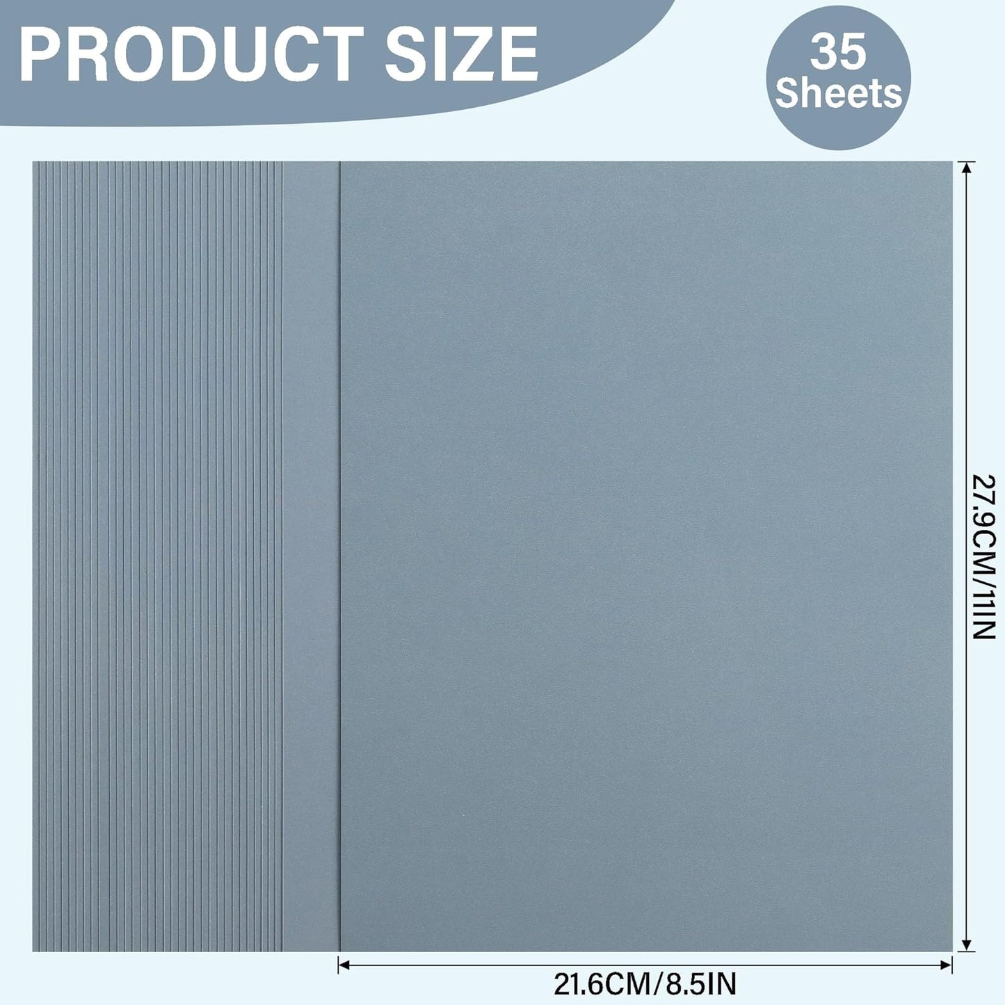 60 Sheets Morandi Mixed Colors Cardstock 8.5 x 11 Inch Card Stock Boho Paper 250GSM/92LB Thick Paper for Card Making Scrapbooking DIY Crafts UAP31MX60