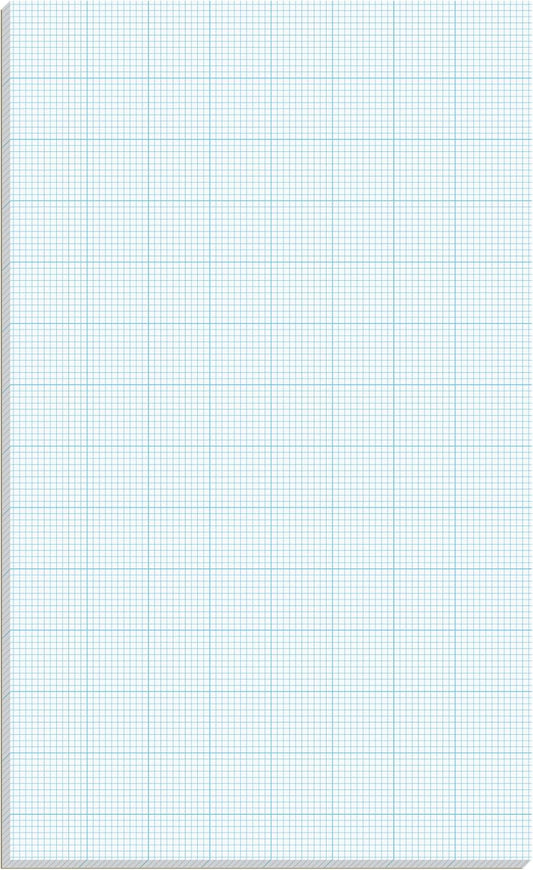 Ampad Evidence Cross-section Legal-Size Quadrille Pad, White (22-028)