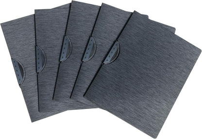 C-Line Modern Metallic Executive Style Report Cover, Blackened Bronze, Pack of 5 (33316), 1 1/4" x 9" x 11 3/4"