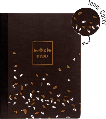 Pukka Pad, Composition Notebooks - 3 Pack of Journals Featuring 140 Pages of College Ruled 80GSM Paper with Sturdy Cover Stock - 9.75 x 7.5in - Bloom