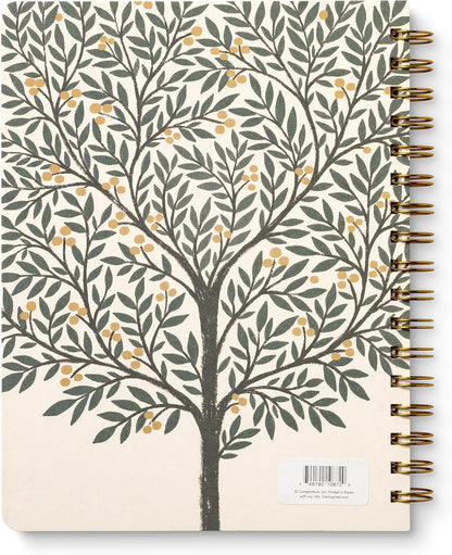 Compendium Spiral Notebook – Expect the Best Things to Happen Today – A Designer Spiral Notebook with 192 Lined Pages, College Ruled, 7.0" W x 9.25" H