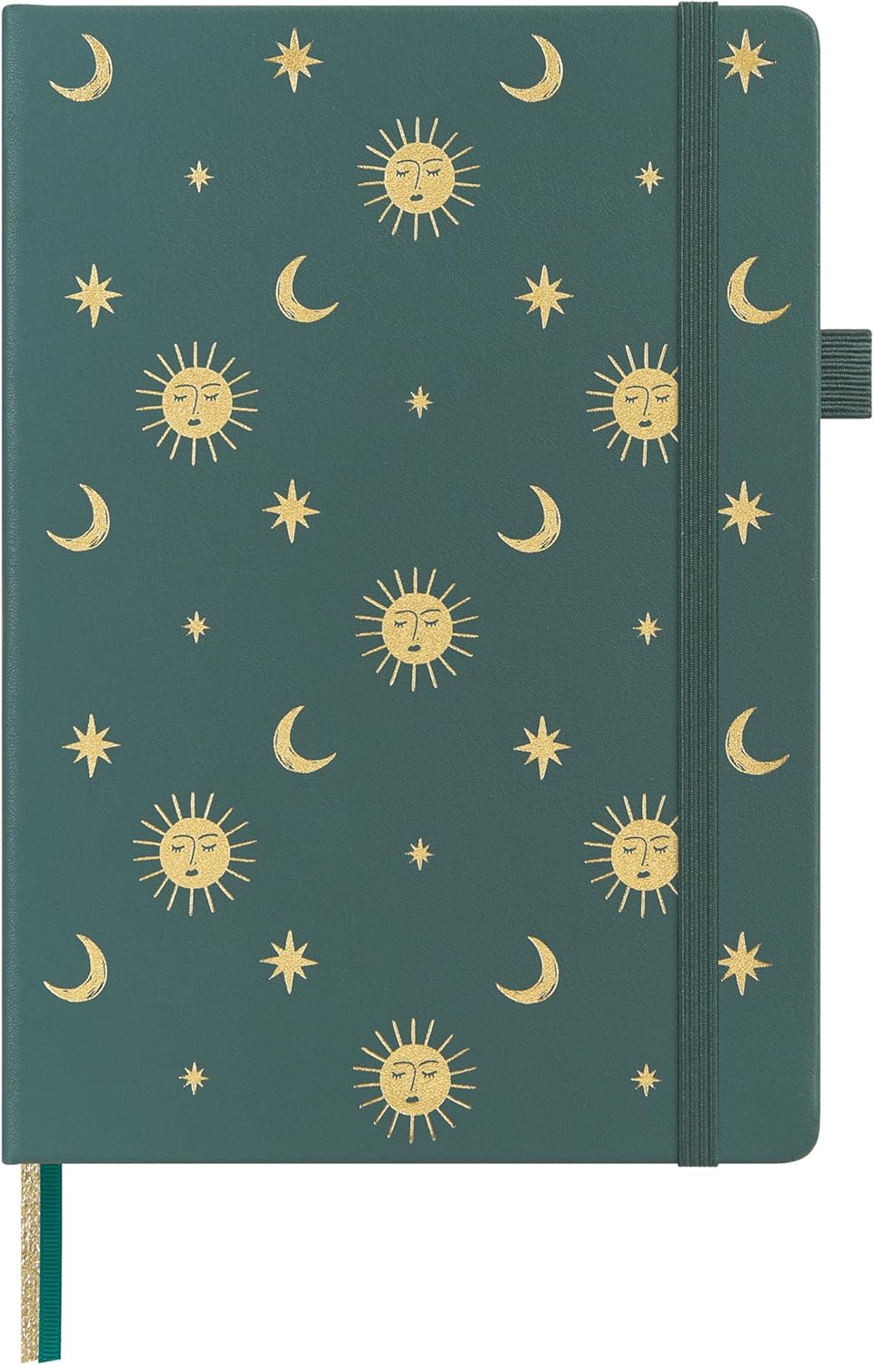 &And Per Se Lined Journal Notebook, 160 Pages, A5 5.7 x 8 inches College Ruled Thick Paper Notebook Journals for Writing, Hardcover Notebooks for Women Men Office School (1 Pack, Green) - Colors B