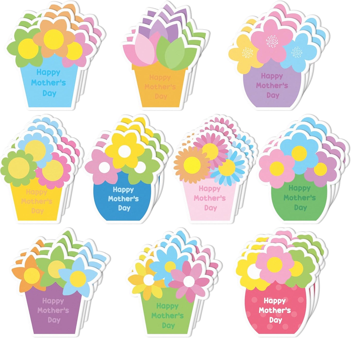 CJiangpo 30Pcs Marshmallow Sticky Notes Pads, 600 Sheets Cute Self Stick Notepad Memo Pads Funny Cartoon Page Marker Classroom Rewards Camping Themed Gift