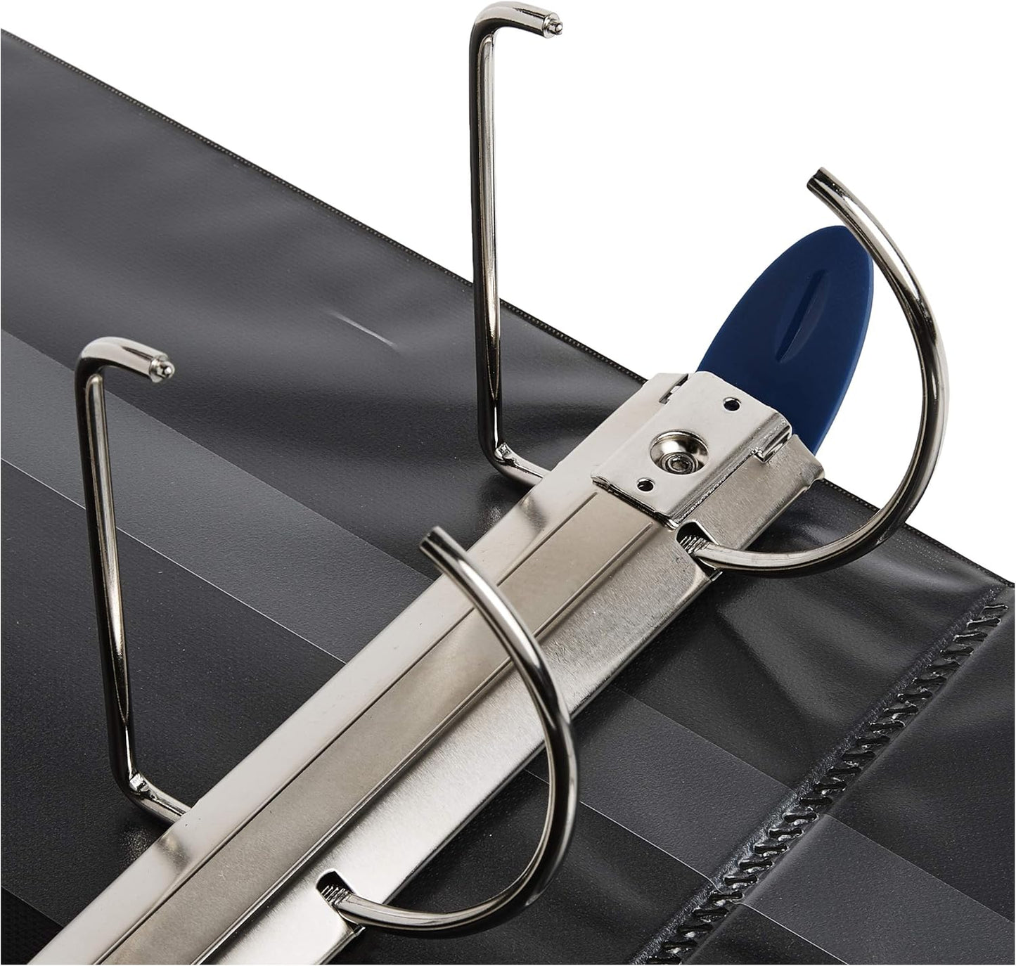 Wilson Jones 3 Ring Binder 4 Inch, Ultra Duty D-Ring View Binder with Extra Durable Hinge, Customizable, Black (W86641)