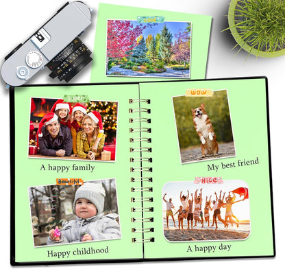 25 Sheets Black Cardstock Paper 8.5'' x 11'', 250gsm/92lb Thick Paper for Scrapbook, Invitations, Printing and DIY Cards