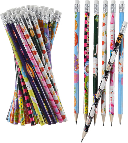 72PCS Corlorful Wooden cased Pencils for Kids with Erasers, Wood Wedding Golf for School,Drawing,Gift (72PCS) (Fruit, 72)