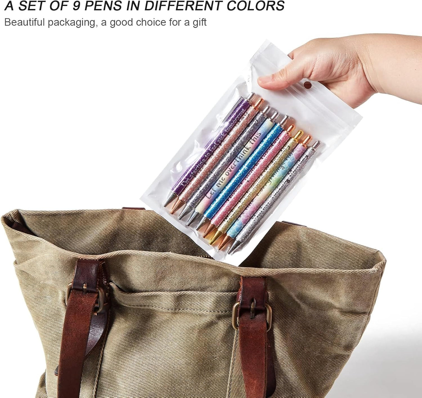 20 Pieces Ballpoint Pen Refills Black Ink 1.0mm Medium Point Smooth Writing Replacement Gel Ink Refills for Retractable Ballpoint Pen School Office Supplies