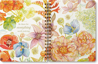 Compendium Spiral Notebook – Expect the Best Things to Happen Today – A Designer Spiral Notebook with 192 Lined Pages, College Ruled, 7.0" W x 9.25" H
