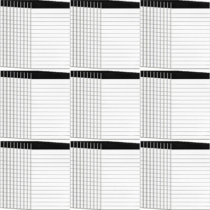 PerKoop 100 Pack Small Notepads Refills 4 x 6 Inch Lined Memo Pads 30 Sheets Mini Legal Pads Pocket Notepads for Teacher Nurse Office School Supplies