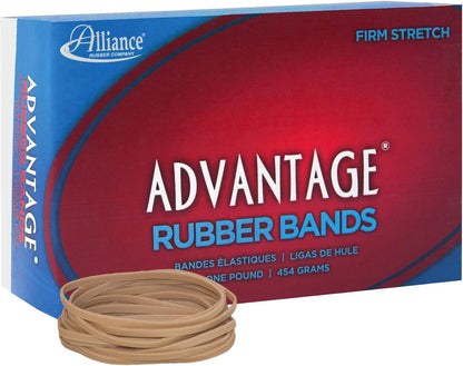 ALL26335 - Alliance Rubber 26335 Advantage Rubber Bands - Size #33, Natural, 1 Pound 3 x 1/8 inches
