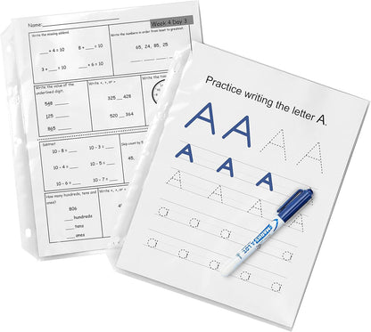 Avery Clear Heavyweight Sheet Protectors, Non-Glare, Easy Load, 100 Document Protectors (74102)
