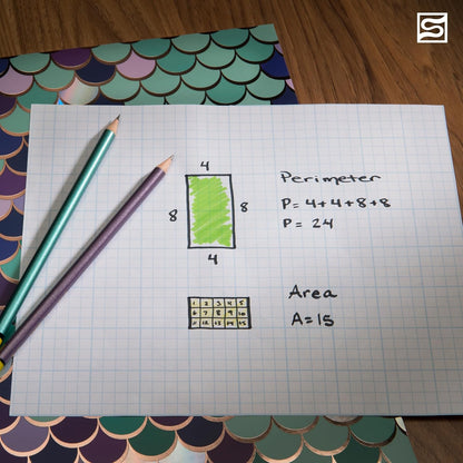 Bienfang Designer Grid Paper Pad, 8x8 Cross Section, 11 x 17 inches, 50 sheets