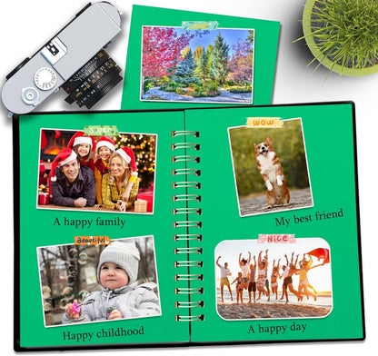 25 Sheets Black Cardstock Paper 8.5'' x 11'', 250gsm/92lb Thick Paper for Scrapbook, Invitations, Printing and DIY Cards