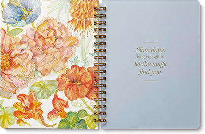 Compendium Spiral Notebook – Expect the Best Things to Happen Today – A Designer Spiral Notebook with 192 Lined Pages, College Ruled, 7.0" W x 9.25" H