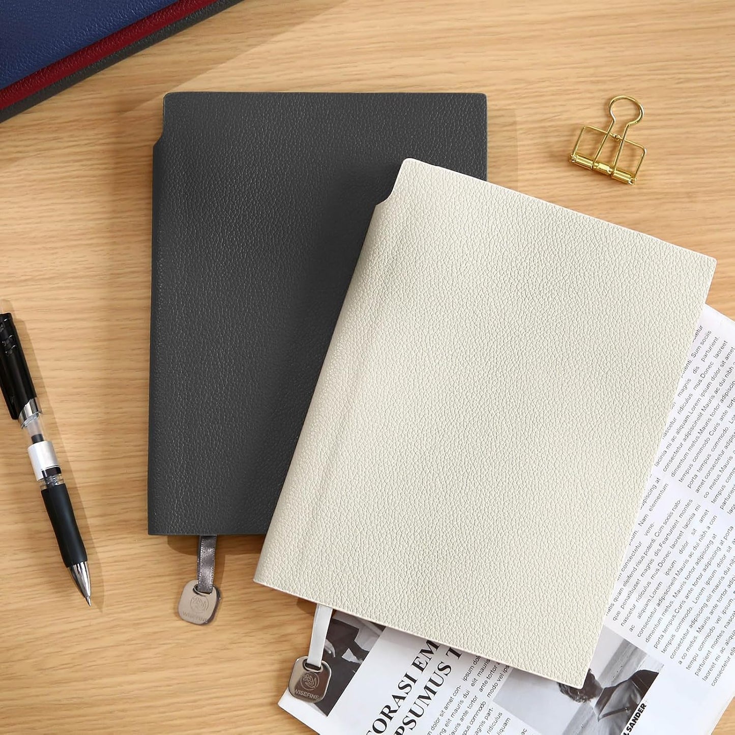 Lined Journal Notebook for Women A5 Softcover Journals for Writing 160 Pages Daily Journaling College Ruled Notebooks for Work School Note Taking, Business 6.38'' X 8.28''