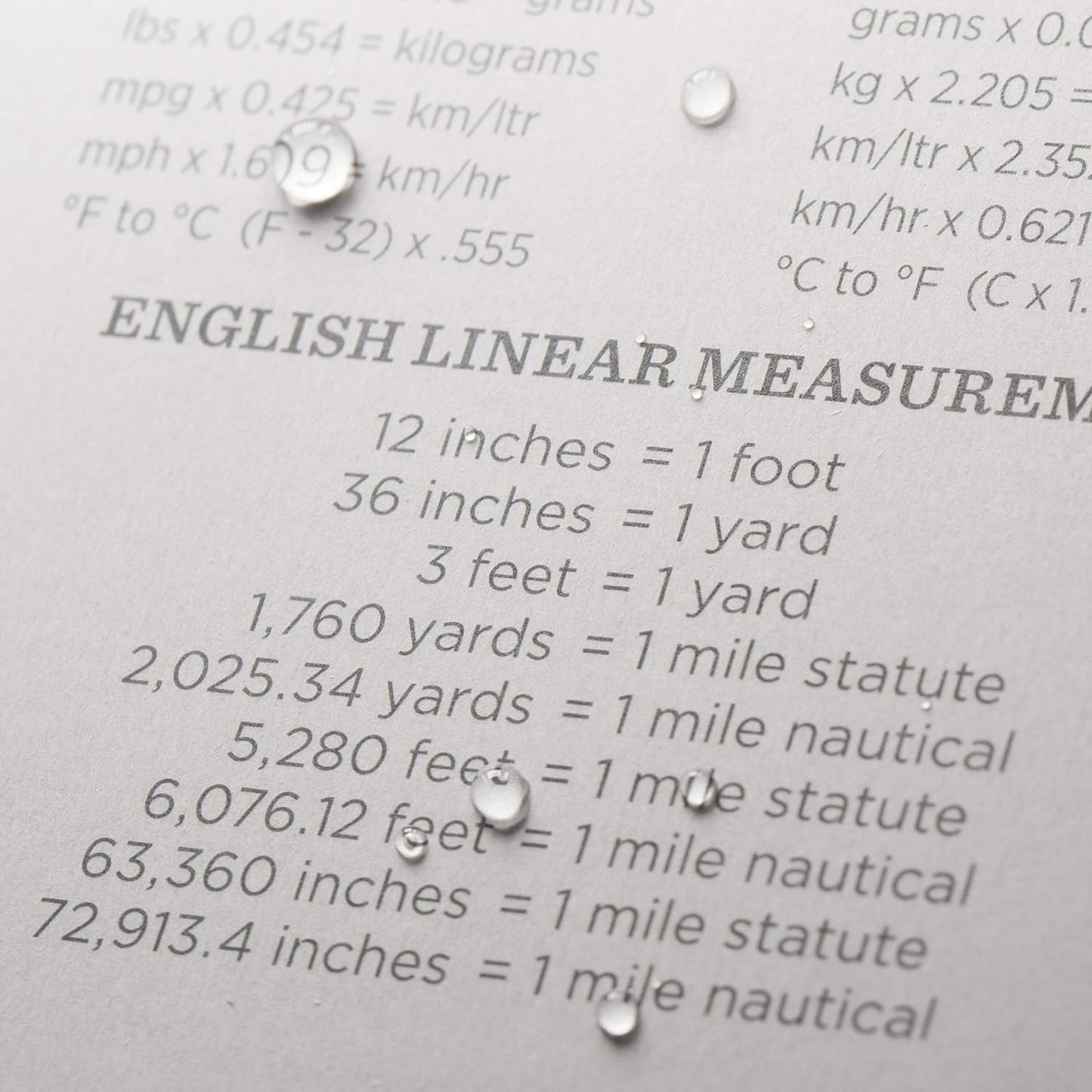 Rite in the Rain Weatherproof Legal Pad, 8.5" x 11", Gray Cover, Legal Pattern (No. LP785)
