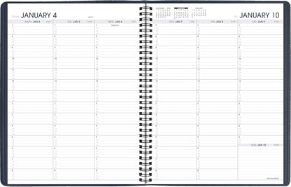 AT-A-GLANCE 2026 Appointment Book Planner, Weekly, 8-1/4" x 11", Large, Black (709500526)