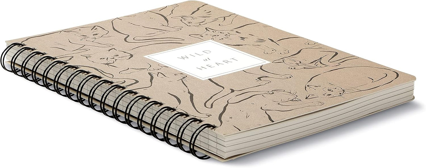 Compendium Spiral Notebook – Expect the Best Things to Happen Today – A Designer Spiral Notebook with 192 Lined Pages, College Ruled, 7.0" W x 9.25" H
