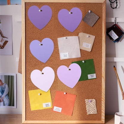 300 Pcs Index Card Heart Shaped Note Cards Blank Index Cards 3x3 Pink Note Cards Colors Study Cards Blank Business Cards Colorful Cardstock Greeting Cards For School Learning Office Game