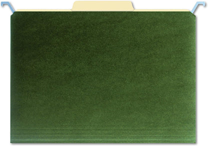 Find It Hanging File Folders for Filing Cabinet Storage - Pack of 9, Letter-Sized File Folder Set for Documents and Valuables - Filing Products for Organization, Back to School Supplies, Green