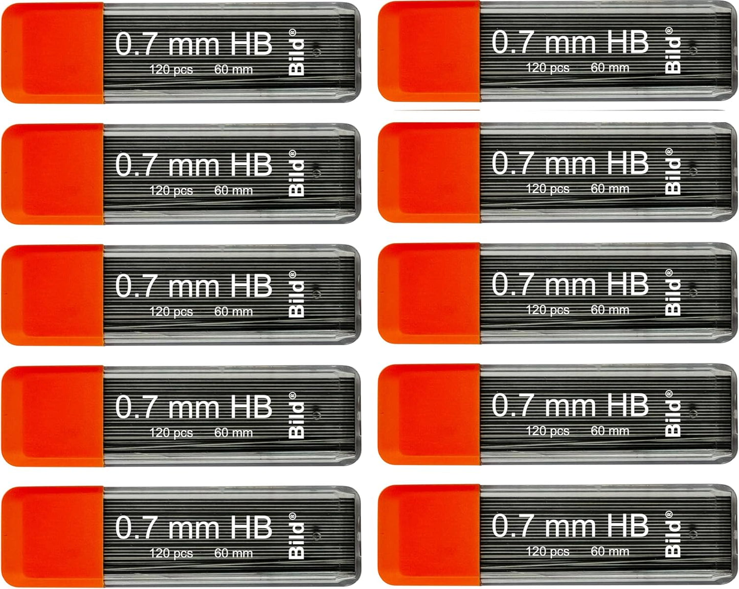 Bild Premium 0.7 mm Mechanical Pencil Lead Refills (HB Mega, 0.7 mm)