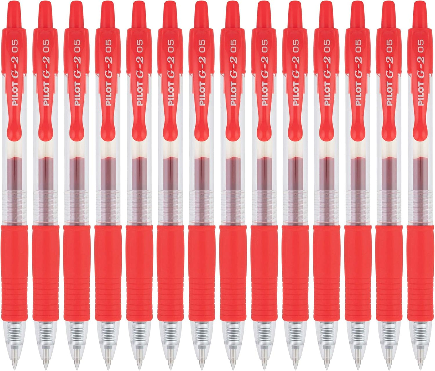 Pilot G2 Premium Gel Roller Pens, Extra Fine Point 0.5 mm, Gel Pens Black, Pack of 14 - Ideal for School, Journaling & Office Writing