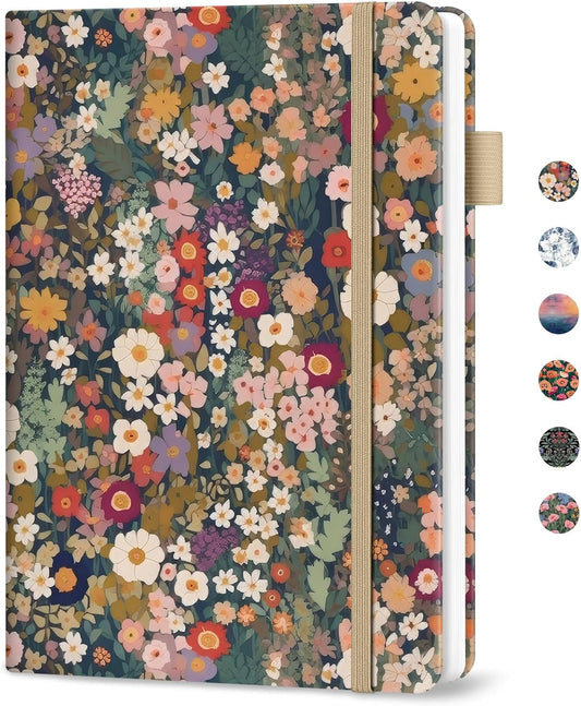 Taja Password Keeper Book with Alphabetical Tabs, Small Password Books for Seniors, Password Notebook for Internet Website Address Log in Detail, Password Logbook with Colorful Designs - Garden