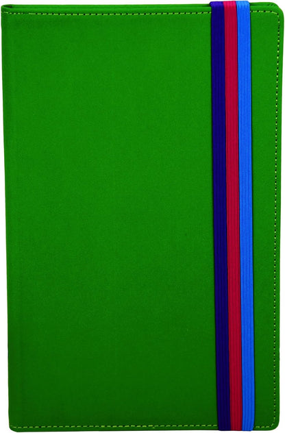 Samsill Large Hardcover Notebook, 240 Lined Notebook Pages, Black, 7.5 x 10 Inch