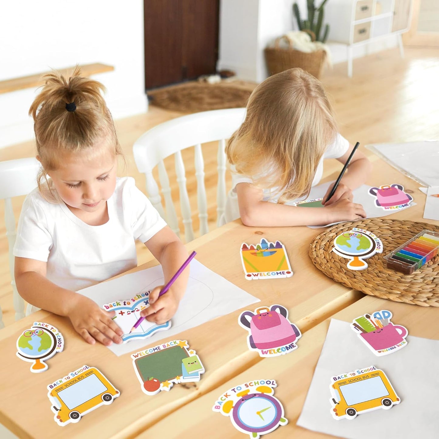 Xqumoi 30 Pack Teacher Sticky Notes - Funny Coffee Cup Self Sticky Notepads Writing Memo Pads for Teacher Appreciation Back to School Office Supplies Coffee Lover Gift Party Favors Goodies Bag Fillers