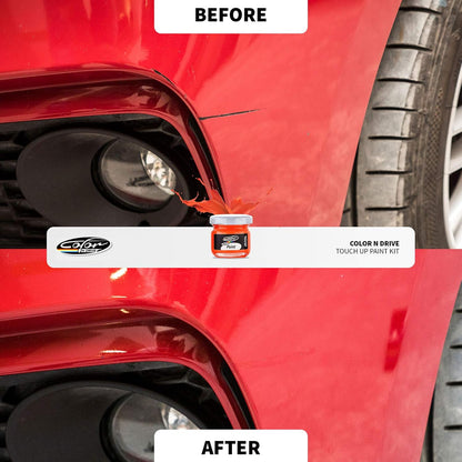 Color N Drive Touch Up Paint - Compatible with BMW Fluid Black (668) - Scratch and Chip Repair Kit - Plus Pack - Colors Z