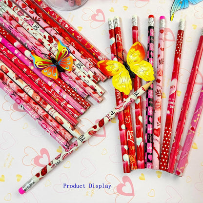 72PCS Corlorful Wooden cased Pencils for Kids with Erasers, Wood Wedding Golf for School,Drawing,Gift (72PCS) (Fruit, 72)