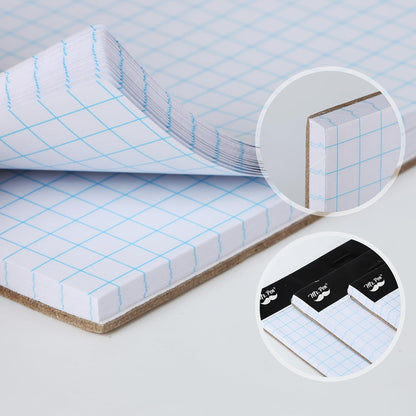 Mr. Pen- Graph Paper Pad, 8.5x11 Inches, 5x5 (5 Squares per Inch), 55 Sheets, 3-Hole Punched, Ideal for Math, Graphing and Sketching, Grid Paper for Students, Engineers, Artists