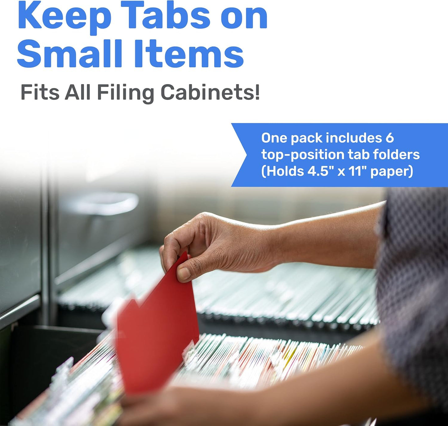 Find It Hanging File Folders for Filing Cabinet Storage - Pack of 9, Letter-Sized File Folder Set for Documents and Valuables - Filing Products for Organization, Back to School Supplies, Green