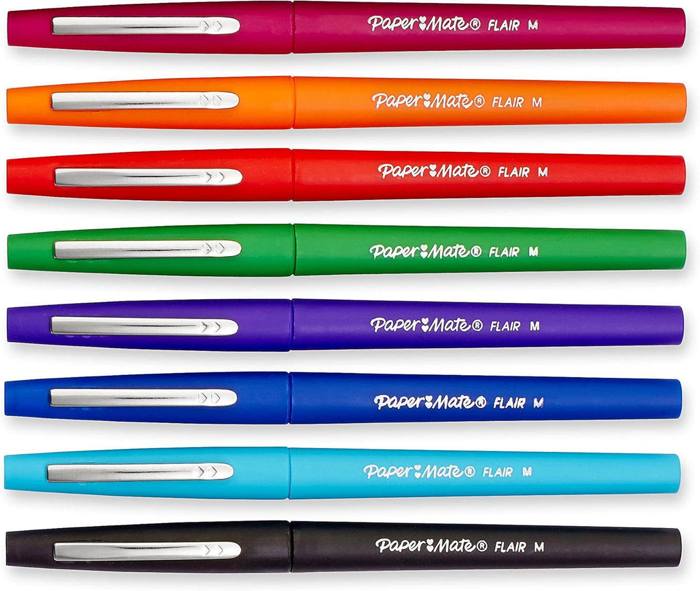 Paper Mate Flair Felt Tip Pens, Medium Point (0.7mm), Limited Edition Candy Pop Pack, 6 Count