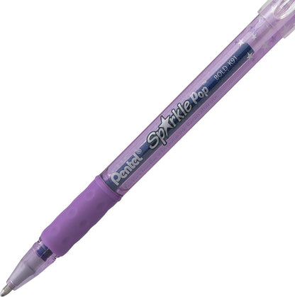 Pentel Sparkle Pop Metallic Gel Pen, (1.0mm) Bold Line, Assorted Colors, Pack of 8 (K91BP8M)