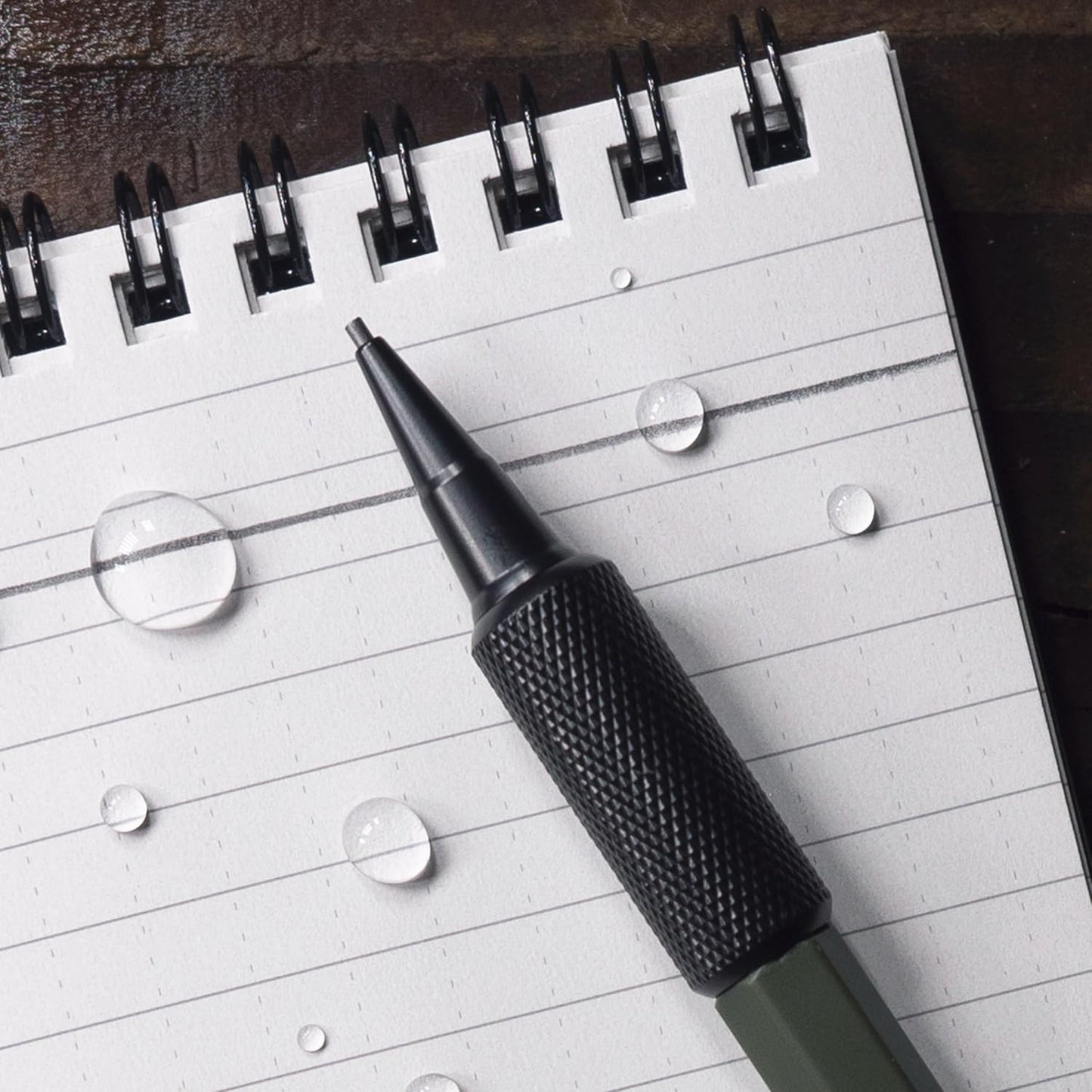 Rite in the Rain Weatherproof Mechanical Pencil, Orange Barrel, 1.3mm Black Lead (No. OR13)