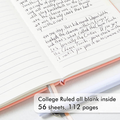feela 3 Pack Pocket Notebook Journals with 3 Black Pens, A6 Mini Cute Small Journal Notebook Bulk Hardcover College Ruled Notepad with Pen Holder for Office School Supplies, 3.5”x 5.5”, Gray