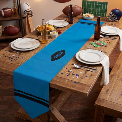 Breling 4 Pcs Preschool Graduation Decorations Table Runner Kindergarten Graduation Tablecloth Composition Pencil Crayon Ruler Notebook Table Runner for School Dining Room Classroom Party Decoration