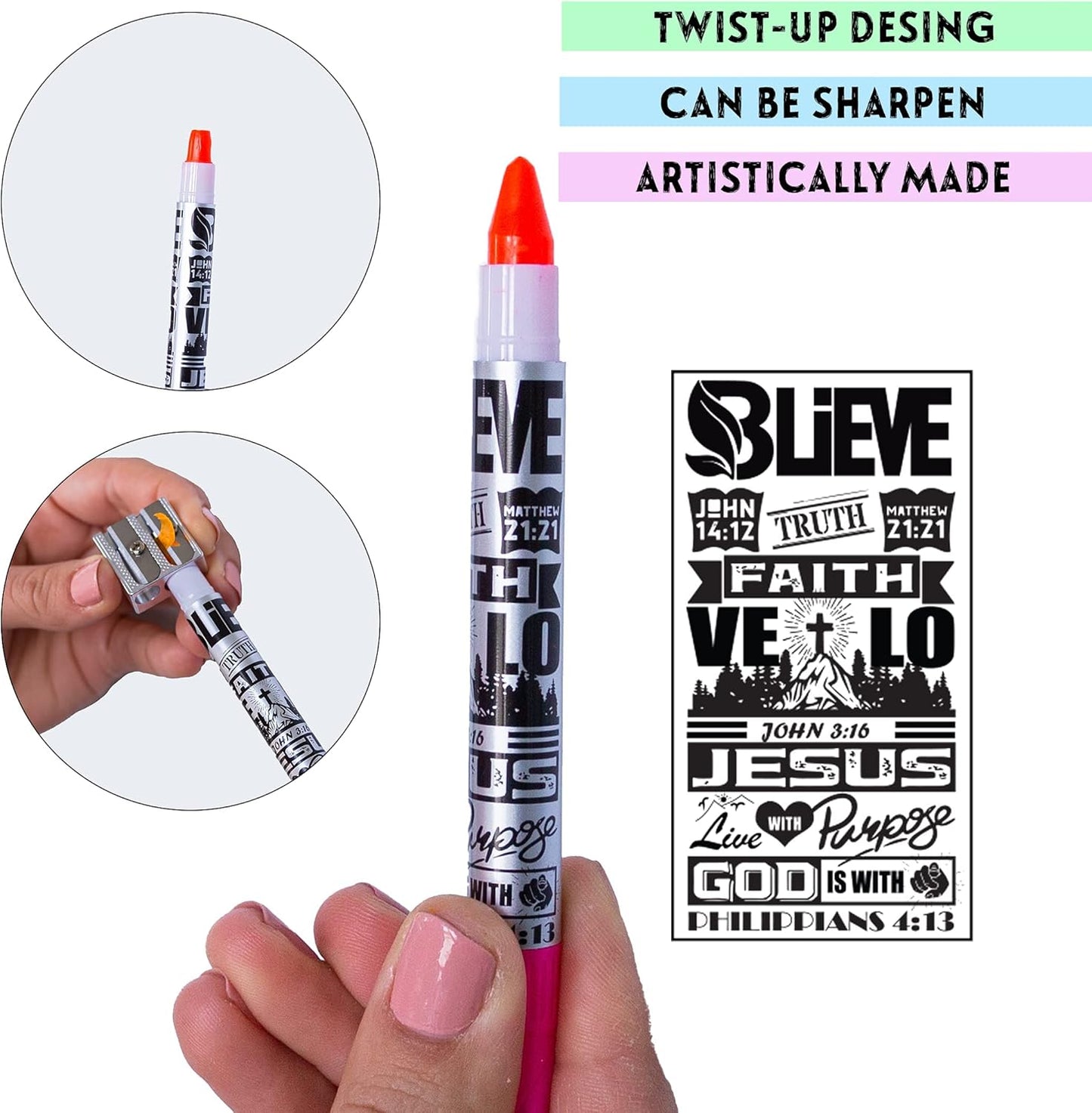 BLIEVE - Aesthetic Highlighters and Gel Pens With Soft Ink and Chisel Tip, Bible Highlighters and Pens No Bleed, Dry Fast Easy to Hold, for Bible Journaling Planner School Supplies (MORANDI)