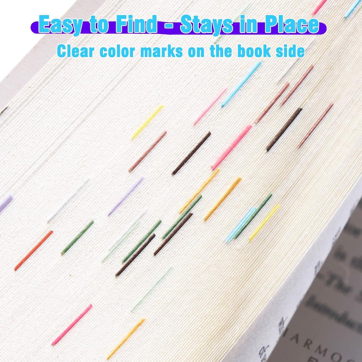 Color Arrow Sticky Tabs for Books - 600pcs Writable Index Labels for Precise Marking and Easy Page Location