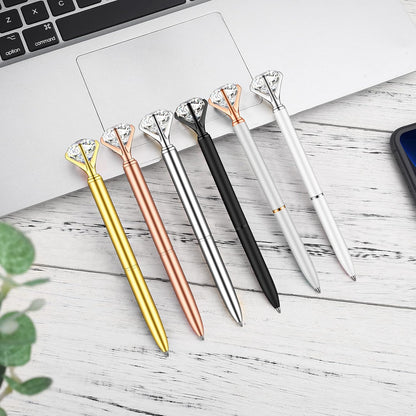 PASISIBICK 3.2 in Black Ink Ballpoint Pen Refills for Metal Diamond Pen(Pack of 20)