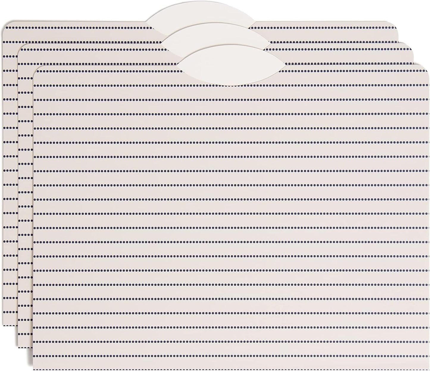 U Brands Fashion File Folders, 9 Count, 1/3-Cut Tabs in Assorted Positions, Letter Size, Office Supplies (Moroccan)
